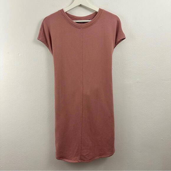Athleta Dresses & Skirts - Athleta Women’s Pink Short Sleeve Tie Back Dress Size S